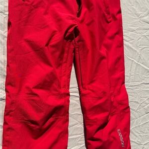 Red Snow Pants